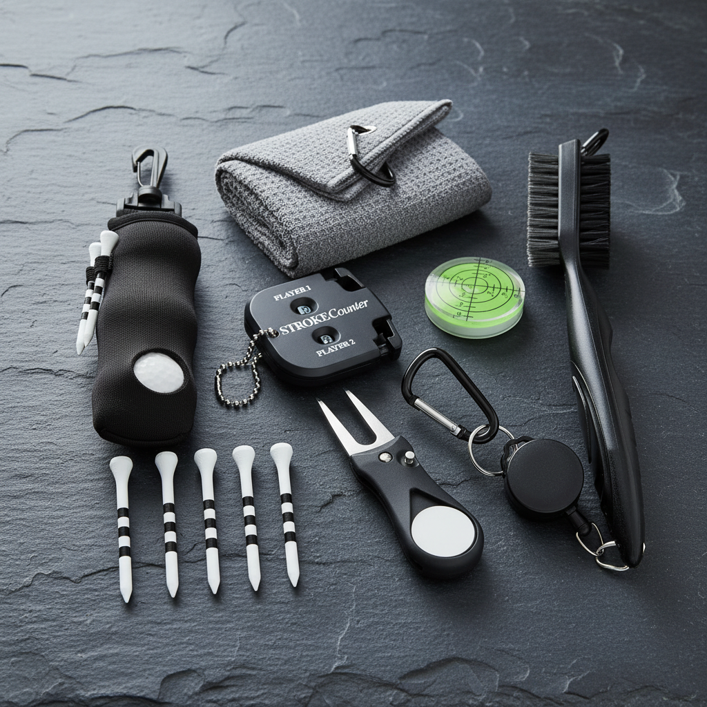 Fairway Supply Slate Flat Lay